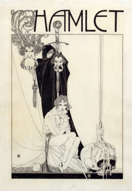 opiumcrone:Aubrey Beardsley  __  Hamlet