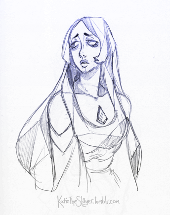 katietheslayer:  More doodles from my sketchbook~ I wanted to try drawing the Diamonds