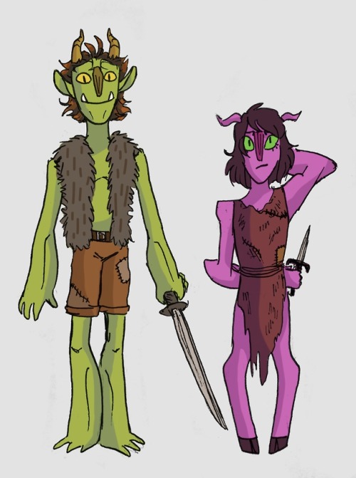 lost-paracosm:Teen Strickler and Whelp Nomura(I headcanon Strickler as the same troll species as Not