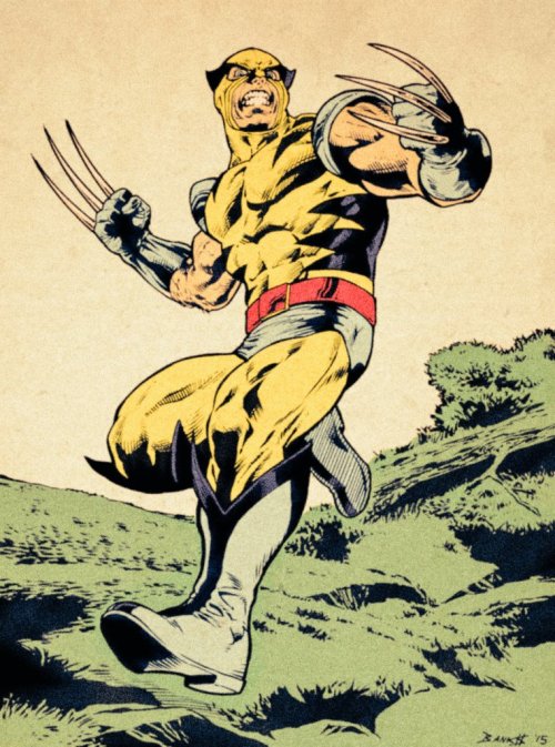trioxina245: Wolverine (First Appearance costume), by Darryl Banks @RealBankster