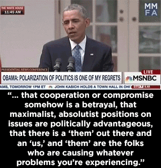 mediamattersforamerica:  Spot-on.   And them trying to get the foundation republicans to bash him is too little too late.