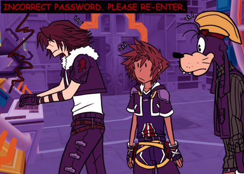 destiny-islanders: Who said that what you learn in math class won’t have any real-life applications? You might need it one day to make a joke about a video game where Squall Leonheart and Goofy say actual words to each other. (This joke hinges upon