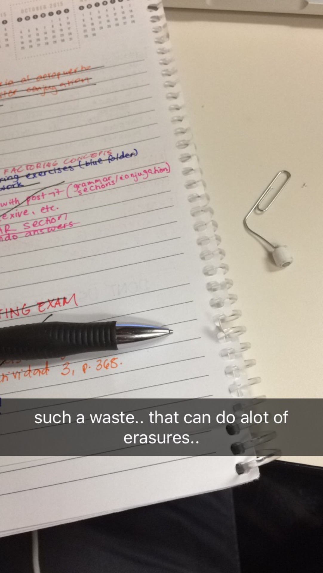 surprisebitch:  if you use mechanical pencils, you know we can all relate to this