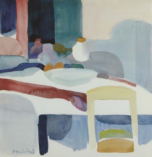 poboh:  Untitled, Roger Mühl. French, born in 1929. 