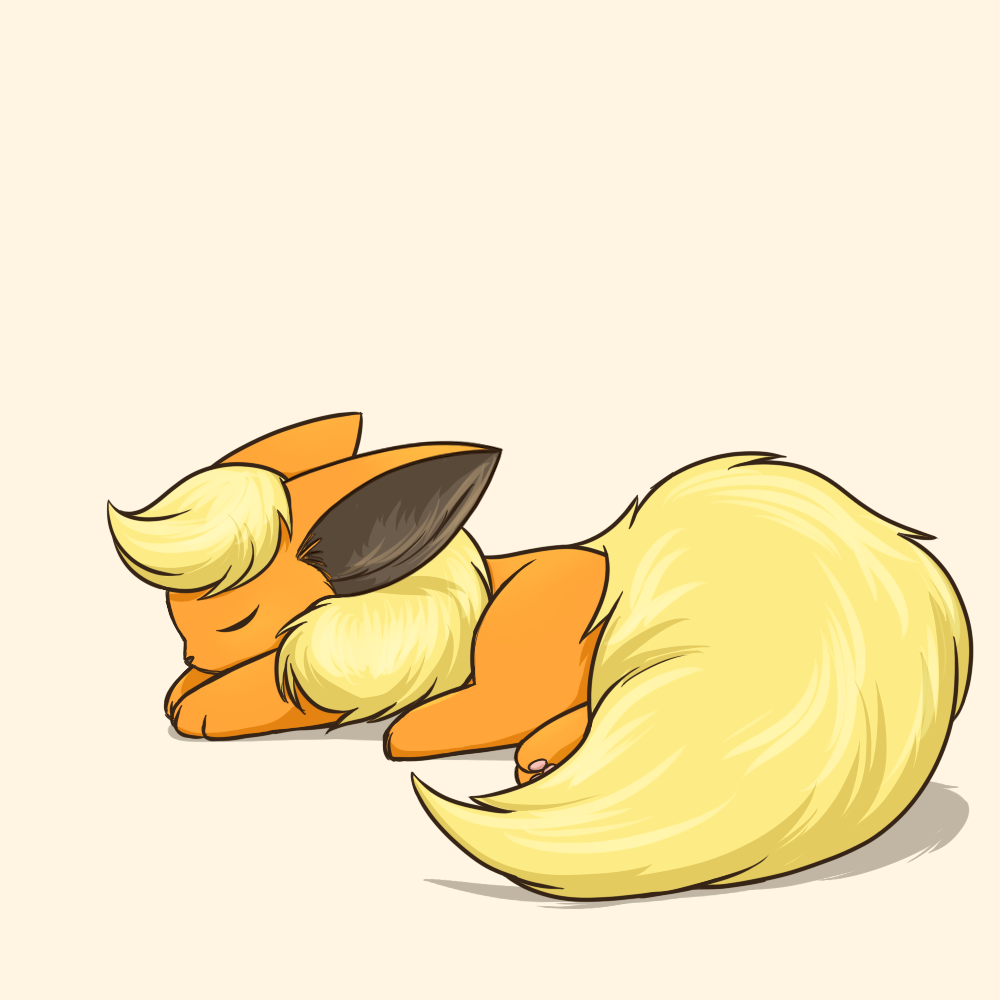 fridayflareon:smol poof &lt;3