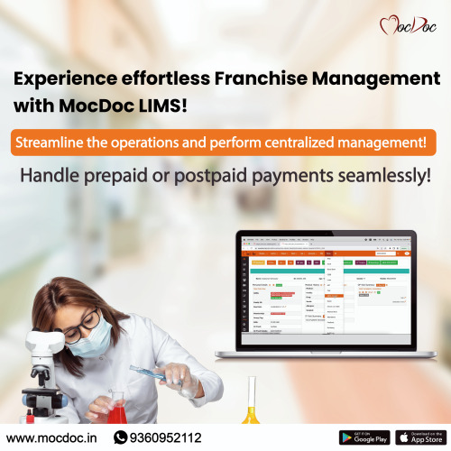 Franchise Management and Centralized Operations with MocDoc LIMS