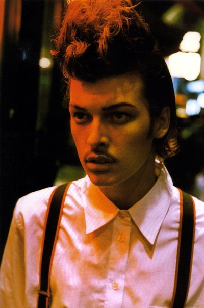 grimly-fiendish:  girls-will-be-boys:  Milla Jovovich Vogue Italia February 1997