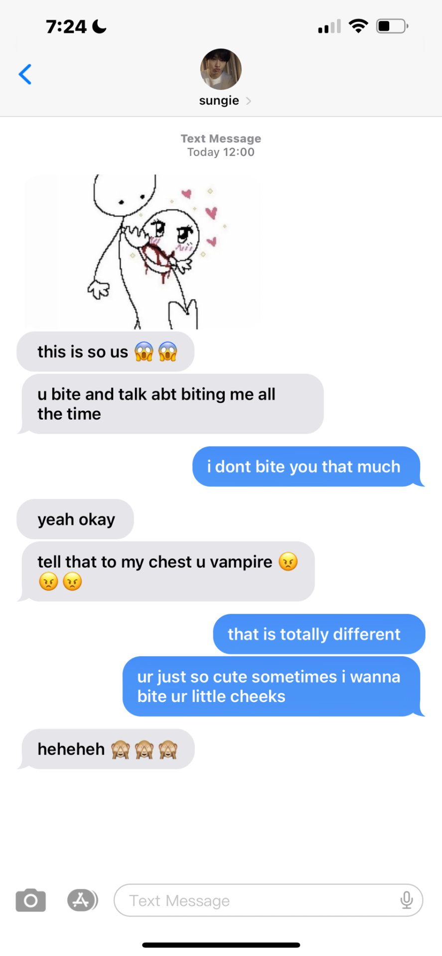 I Have A Request :^) Could U Pls Do One Where U Send A Dirty Meme To Them (kinda Like The Ones From @/cravedcuddle