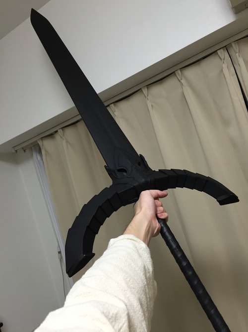 もやしパン造形室 黒騎士の剣を作る過程です How To Make A Black Knight Sword もやしパン造形室 黒騎士の剣を作る過程です How To Make A Black Knight Sword