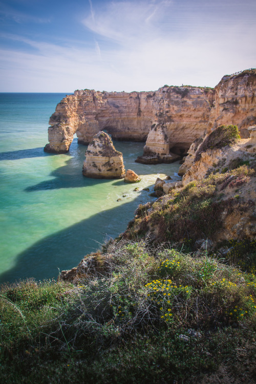 pedromgabriel: - You look more beautiful in summer - {Marinha Beach - Lagoa} by Pedro Gabriel  Insta