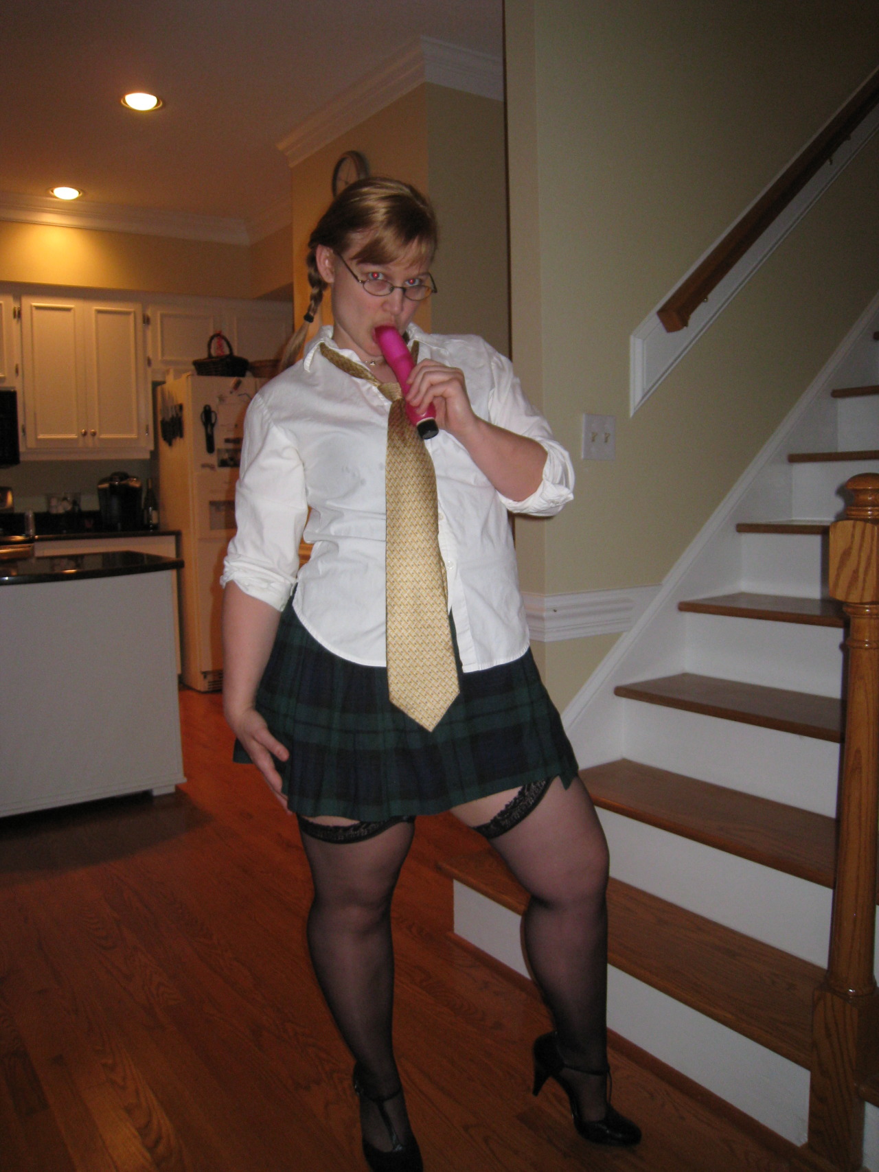 One Horny Girl!