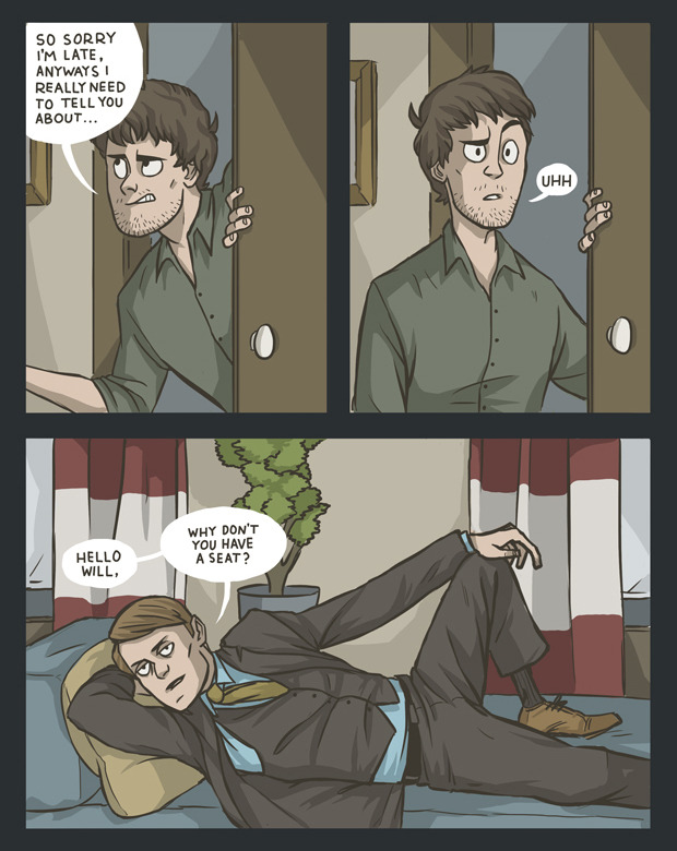 herospy:  “The Adventures of Hannibal the Cannibal #3” In which Hannibal is a