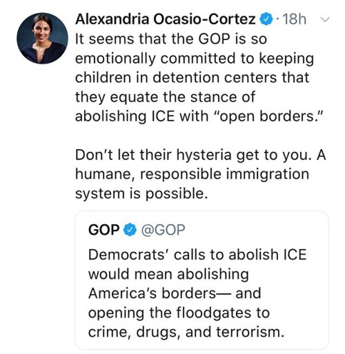 “So emotionally committed to keeping kids in detention centers” easily most ignorant thi