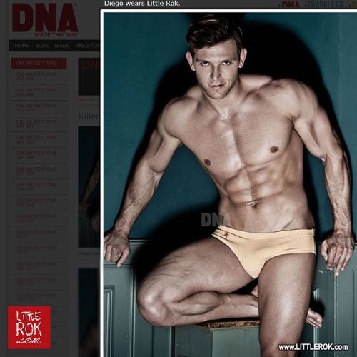 @diegosechi Wearing "CandyRok Orange" On @dnamagazine #193 In A Wonderful Picture Of @robertochiovittiphotography