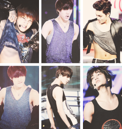 yeahppuda:  sexy kai @ performances req.