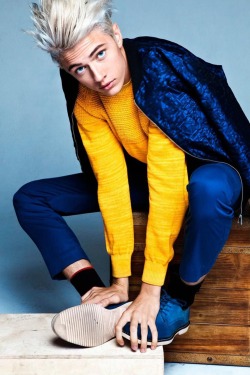 exhead:  Lucky Blue Smith by JM Dayao