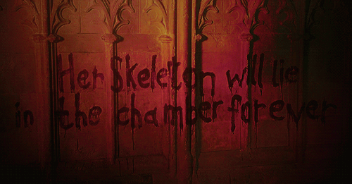 stuckwith-harry: “So I made Ginny write her own farewell on the wall and come down here to wai