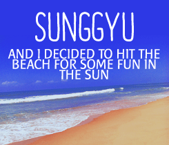 clickndragkpop:   ♥ Summer Days | Infinite ♥  Click here for more fun and other groups we’ve done!
