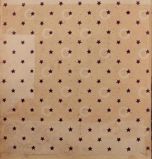nobrashfestivity: Unknown, Star Pattern, from a book of french textile patterns, 1863 Archive.org