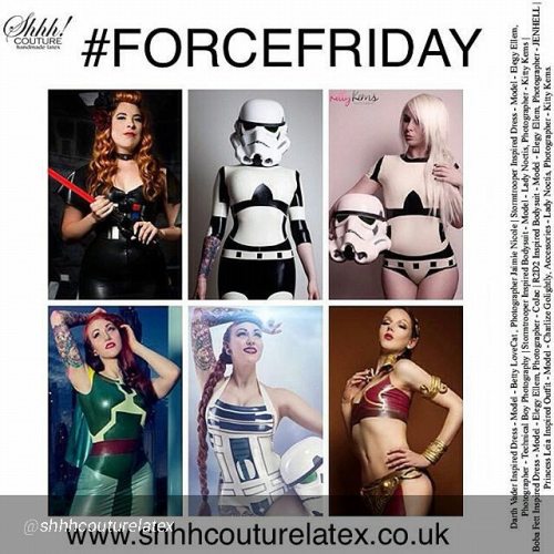By @shhhcouturelatex “I can’t believe I almost missed out on #forcefriday !!! #latex #la
