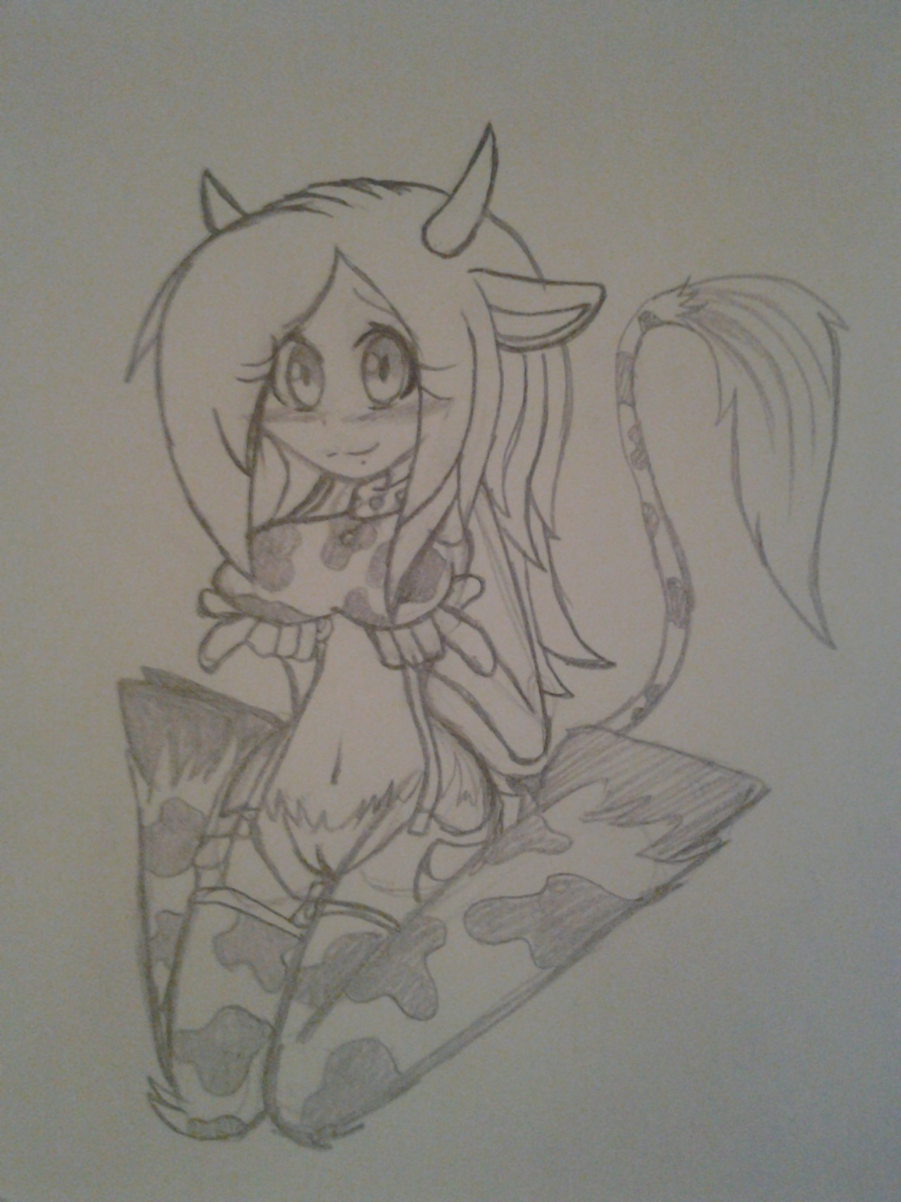 nanko-yuki-harunoart:  Monster Girl #3: Holstaurus Art and myself©~Nanko-Yuki-Haruno