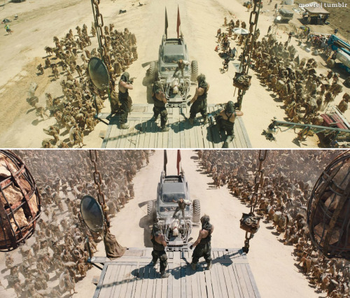 movie:  Mad Max: Fury Road (2015) VFX Before porn pictures