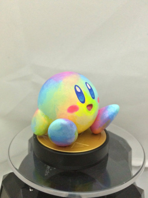 retrogamingblog: Custom-painted Hypernova Kirby made by ZanarkandSky