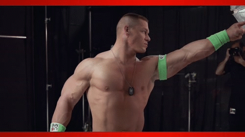 John Cena poses for the cover of WWE 2K15 porn pictures