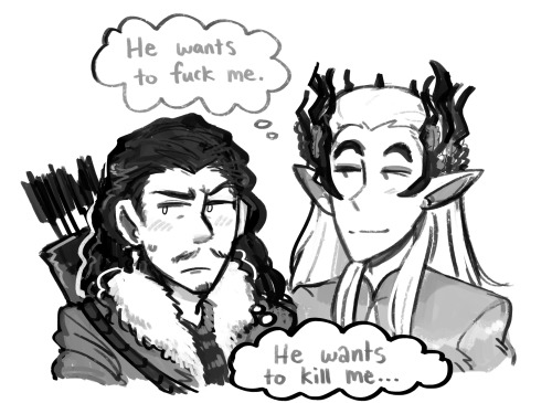 the chaos of bard and thranduil is great ngl