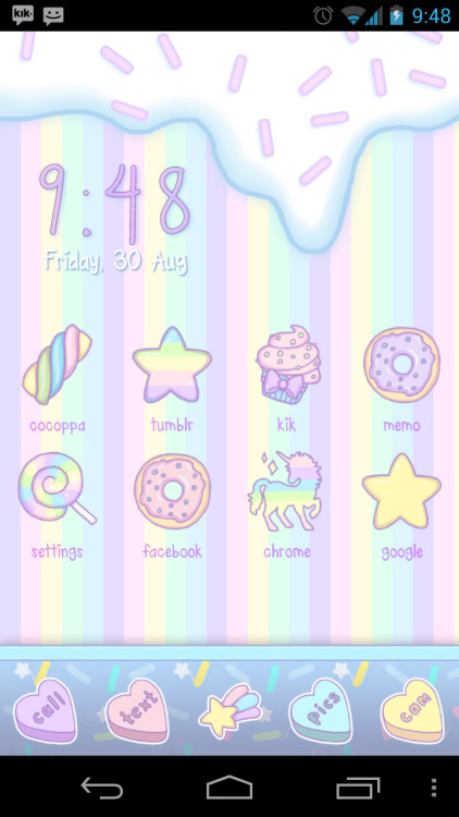 Some of my phone themes I’ve designed. I wish I could make them available as my own app but some of 