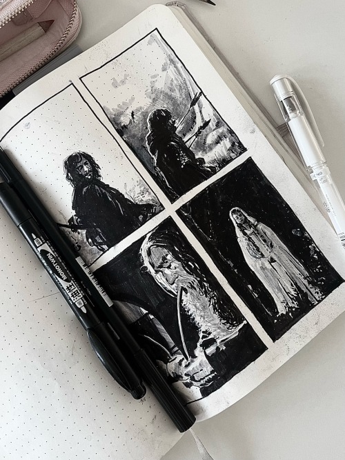 Lotr Sketchbook Page