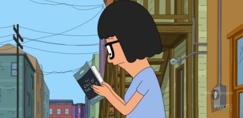 Tina Belcher of Bob’s Burgers reading The Call Of The Wild by Jack London