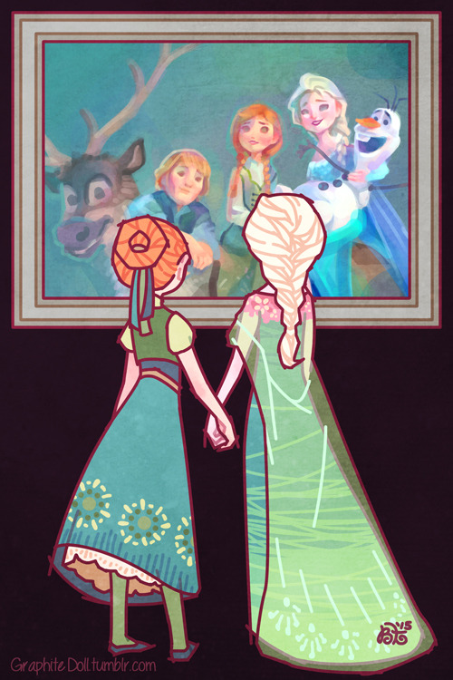 graphitedoll:  I’ve started talking to the pictures on the walls. i’ve always