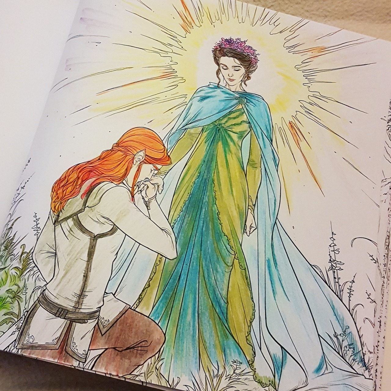 THE WORLD OF SARAH J. MAAS — How awesome are these colored pages from the
