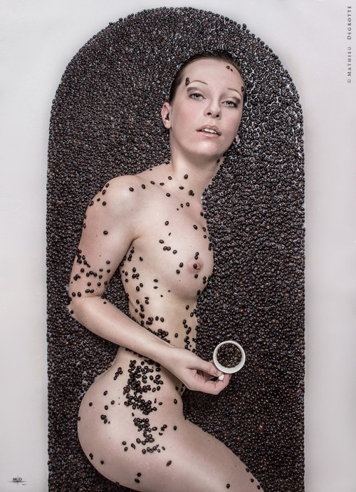 brujagood:  Morning Coffee by MD-Arts :Model: Elodie Thanks for stopping by and for your feedback, :