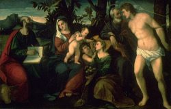 maertyrer:  Bonifazio VeroneseHoly Family