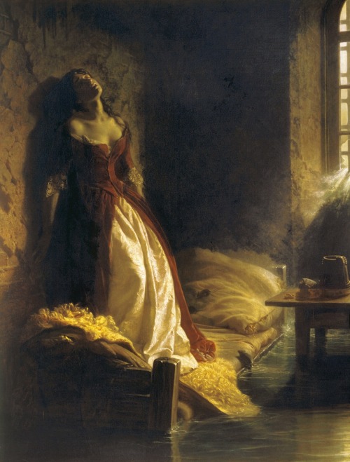 songesoleil:Princess Tarakanova, in the Peter and Paul Fortress at the Time of the Flood.1864.Tretya