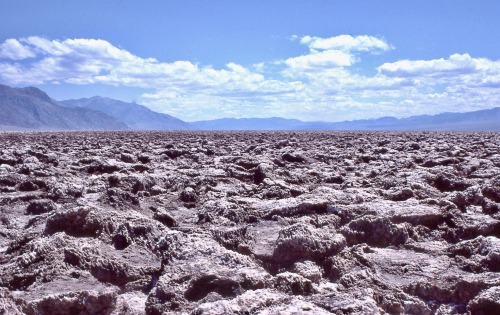 Horizontals XXIX - Salina Near Badwater, Death Valley National Park, 1977.