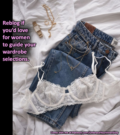 sissysub4use: mytransformationposts: embraceyourinnersissy: I would love it if you would come see al