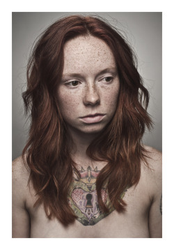 By Brad Linton No makeup, no eyebrows, just me and my freckles and bareness.