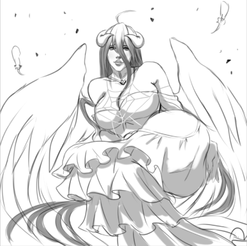 Sex steffydoodles:  Full Albedo sketch for Patreon pictures