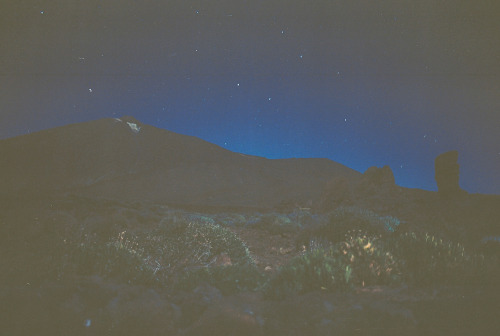 dimitrifraticelli:  Teide at night on Kodak Ektar