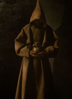 nuclearharvest:  Meditation of St. Francis by Francisco de Zurbaran