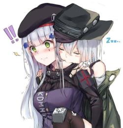 waifu-army:  G11 & HK416