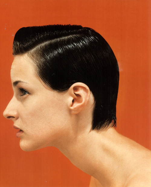 lucilfere:  cotonblanc: Style № 62. Phoebe by David Sims, Heads: Hair by Guido   <3333