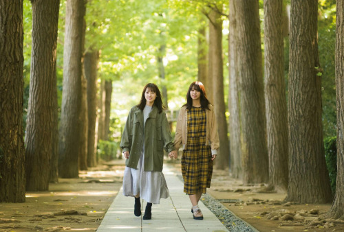 46pic: Yui Kobayashi × Rina Matsuda - ENTAME