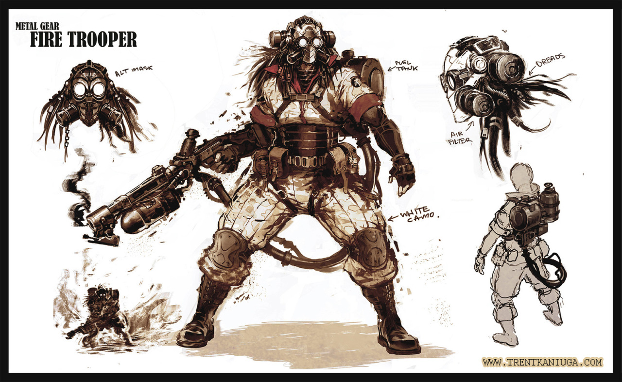 xombiedirge:  Metal Gear by Trent Kaniuga / Blog
