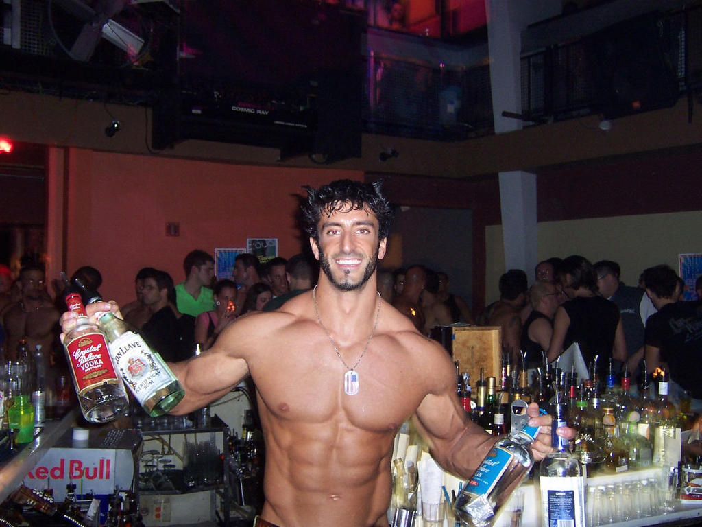  Wolverine&rsquo;s Guido son - the hottest bartender I&rsquo;ve ever seen
