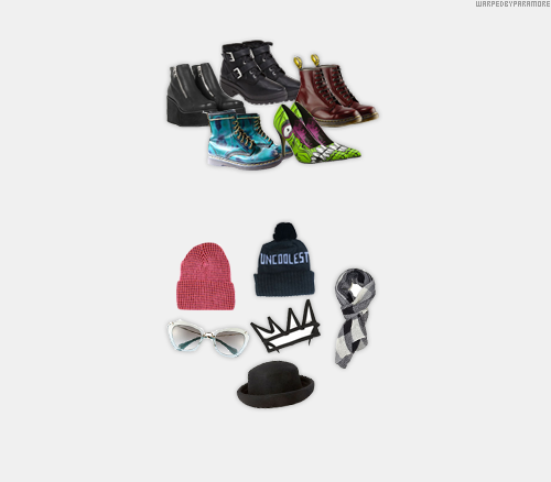 warpedbyparamore: Hayley Williams Wardrobe