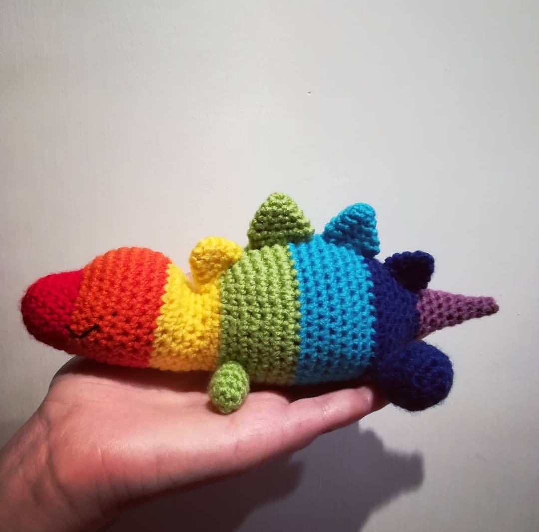 Little Peryton amigurumi pattern 